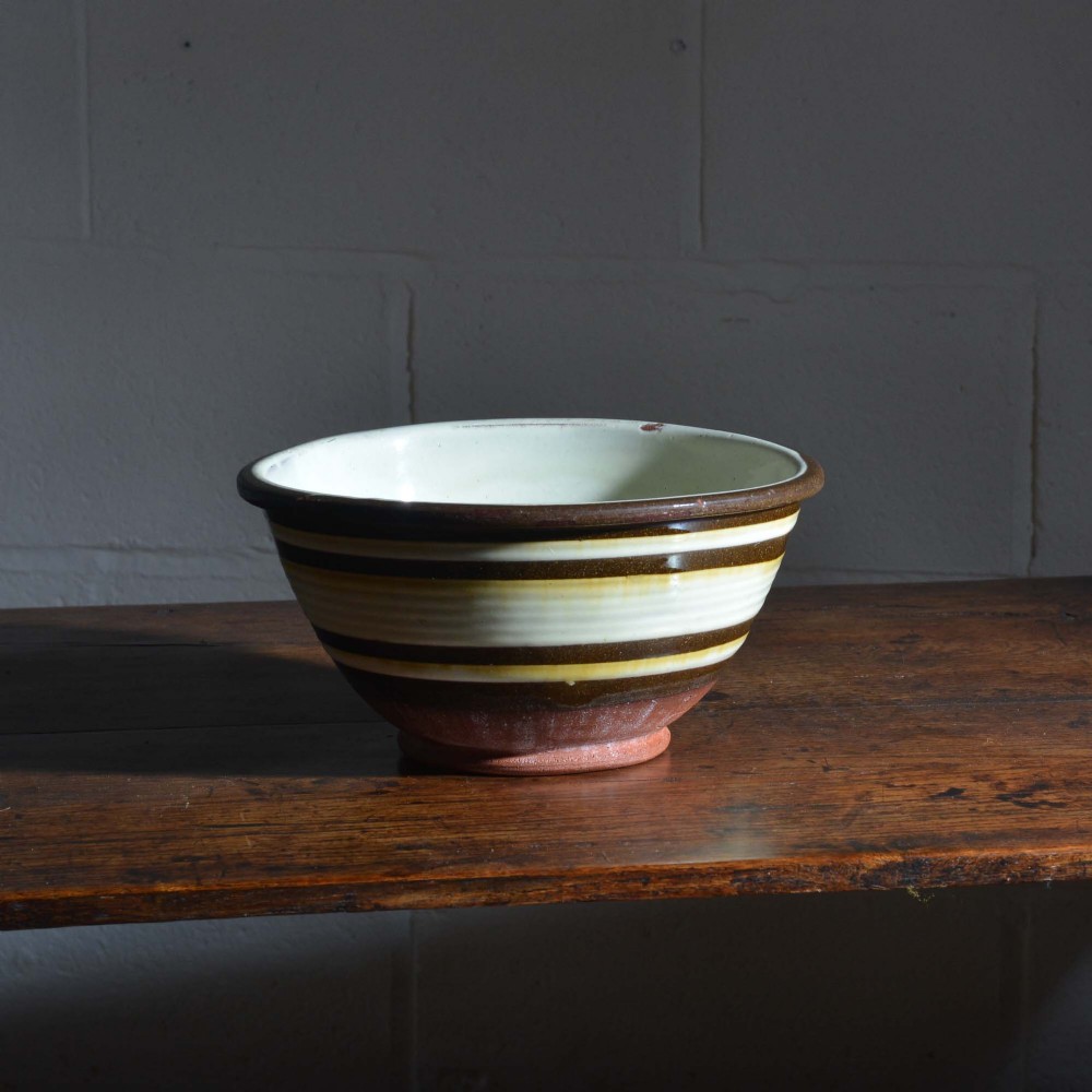 North Country Slip Glaze Bowl