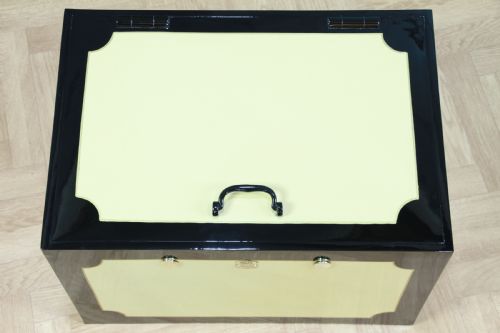 ANTIQUE VICTORIAN GEORGE PRICE STRONG BOX VINTAGE CHEST SAFE FULLY RESTORED 1860 - ADDITIONAL PHOTO 5