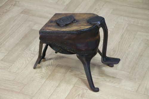 Antique Fletcher Russell & Co Ltd Foot Bellows Fireplace Blacksmiths Vintage Working