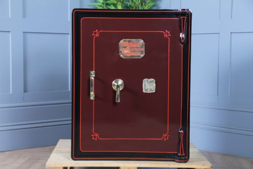 fig 2. Antique F. WHITFIELD & Co Luxury Fireproof Safe Fully Restored With Keys Vintage