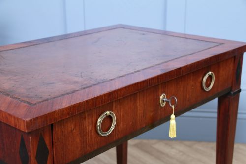 fig 5. Antique 19th Century French Kingwood & Ebony Writing Table SOUBRIER