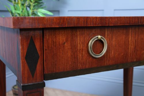 fig 8. Antique 19th Century French Kingwood & Ebony Writing Table SOUBRIER