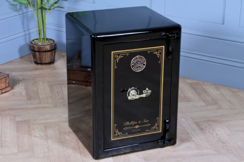 Antique "Phillips & Son" Luxury Fireproof Safe Fully Restored with Keys Vintage