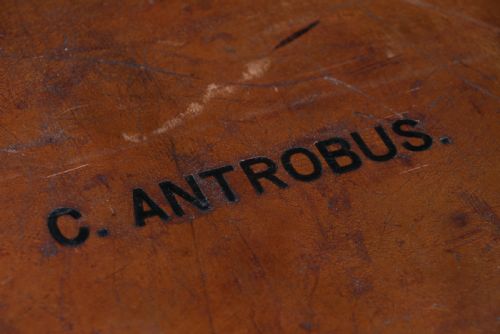 VINTAGE LEATHER FITTED GENTLEMANS SUITCASE CANTROBUS ATTRIBUTED TO FINNEGANS OF BOND STREET LONDON VICTORIAN C1880 - ADDITIONAL PHOTO 8