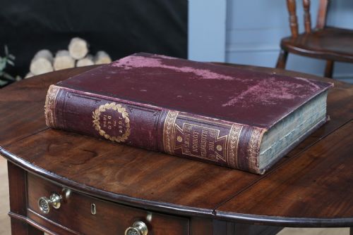 Large Antique Victorian Book 'The Illustrated London News 1898 July - Dec' Books