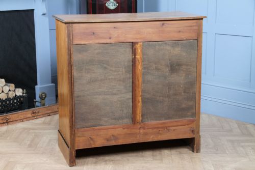 ANTIQUE LATE VICTORIAN AESTHETIC MOVEMENT SATINWOOD CHEST BANK OF 5 DRAWERS 1900 - ADDITIONAL PHOTO 18