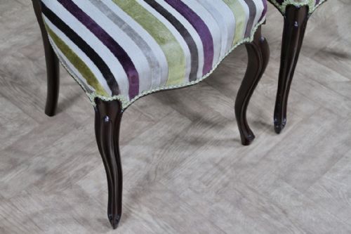 PAIR OF ANTIQUE VICTORIAN WALNUT BALLOON BACK DINING OCCASIONAL CHAIRS CABRIOLE - ADDITIONAL PHOTO 5