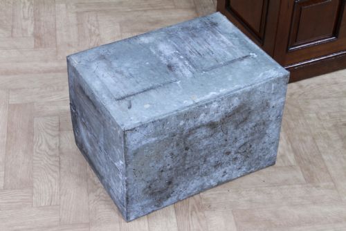 VICTORIAN MAHOGANY COAL PURDONIUM CHEST BOX LOG STORE SMALL COFFEE TABLE 1880 - ADDITIONAL PHOTO 22