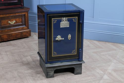 Antique Victorian Tanns Defiance London Fully Restored Luxury Safe on Stand C1880