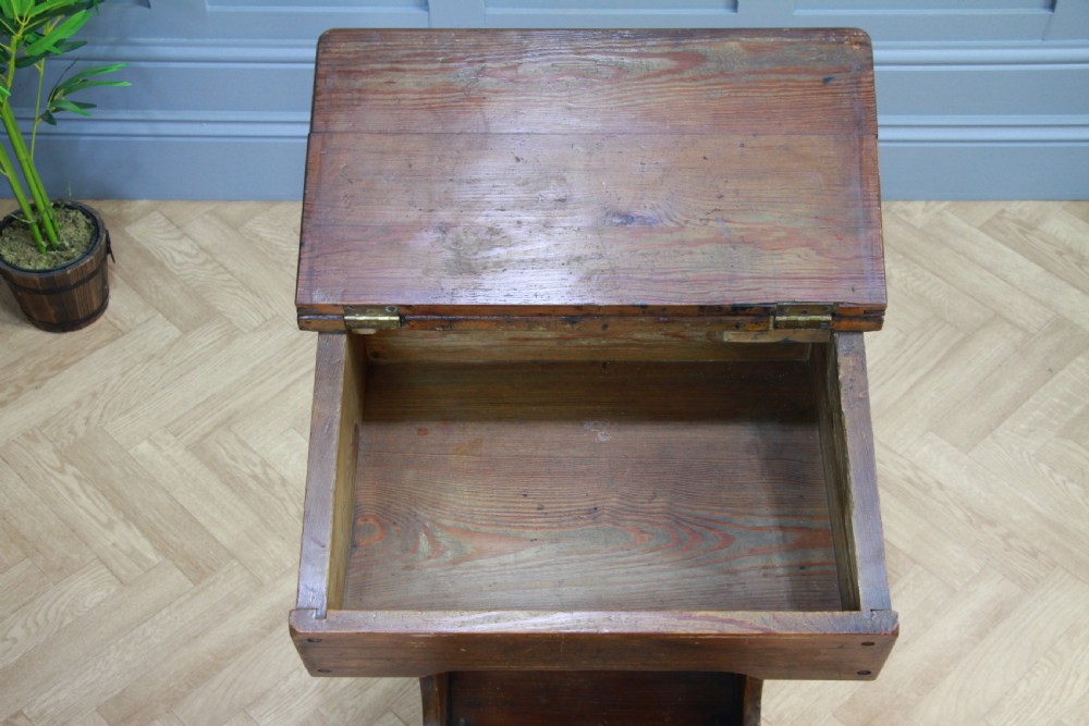 Original Antique Victorian 19th Century Children’s School Slider Desk & Chair View VII
