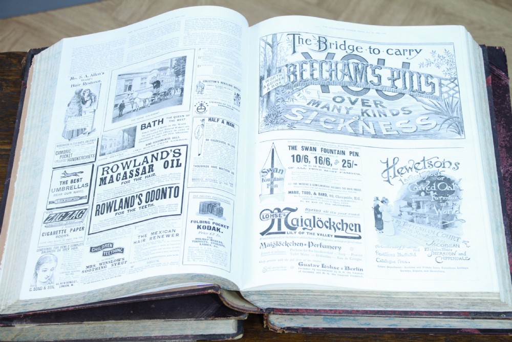 Set of 3 Antique Victorian Books 'The Illustrated London News 1877-1898-1899'
 View VII