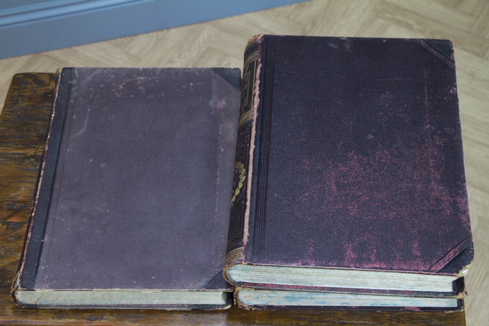 Set of 3 Antique Victorian Books 'The Illustrated London News 1877-1898-1899'
 View X