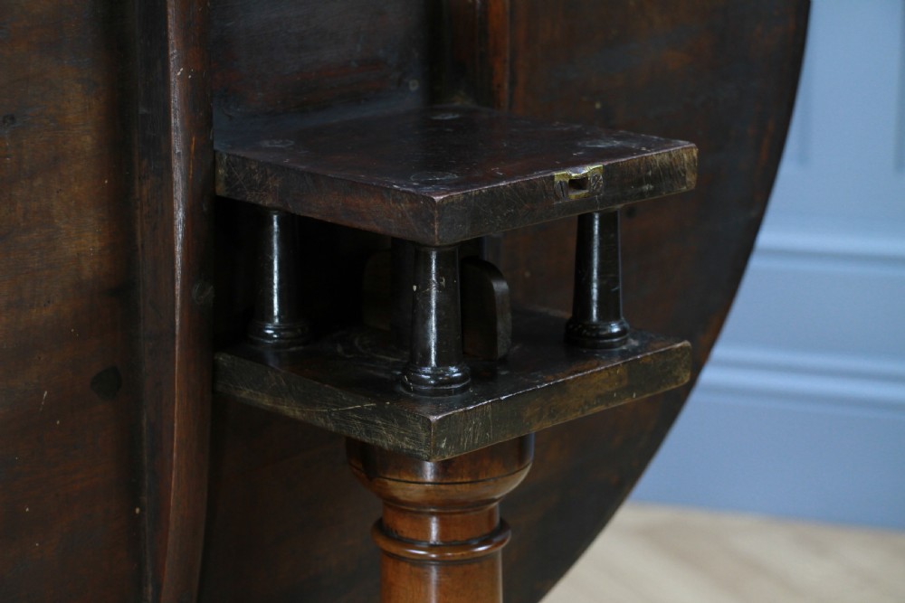 Original Antique Mahogany George III Bird Cage Tilt Top Tripod Table C1770
 View VIII