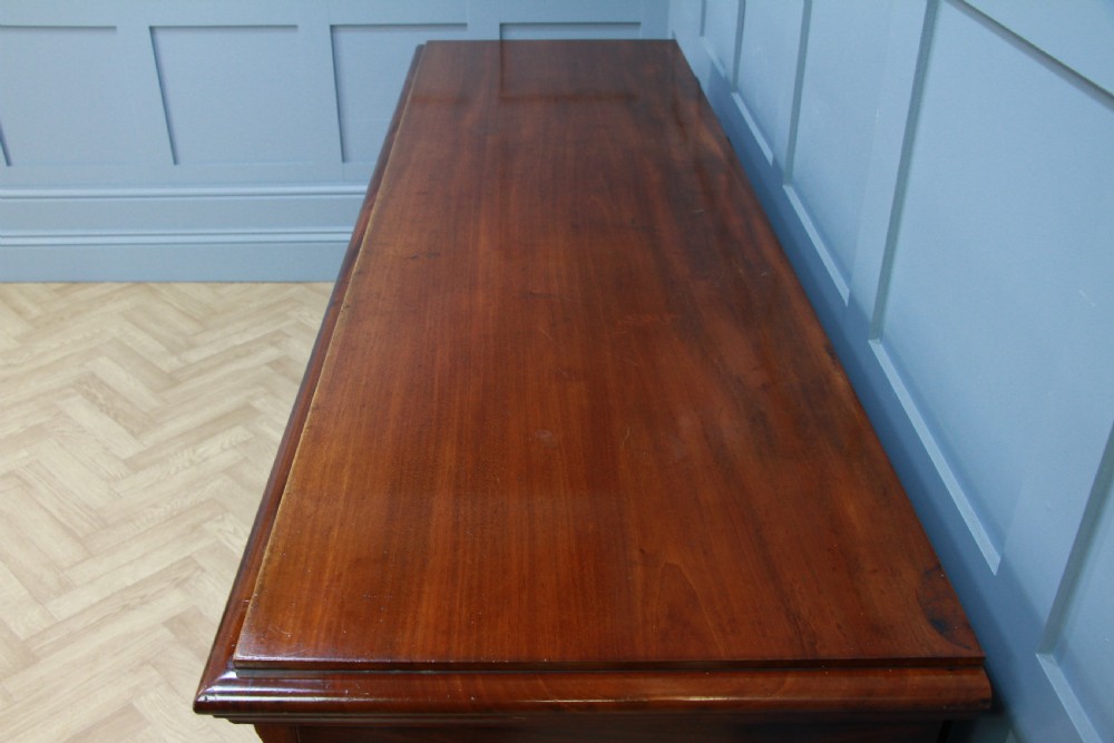 Antique Victorian Breakfront Mahogany Grand Sideboard Restored C1870 View XI