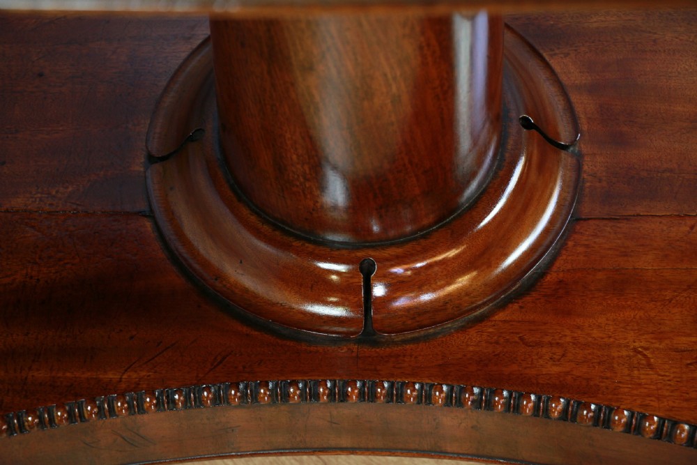 Antique Regency Mahogany Fold Over Tea Table Restored Georgian C1830 View XIX