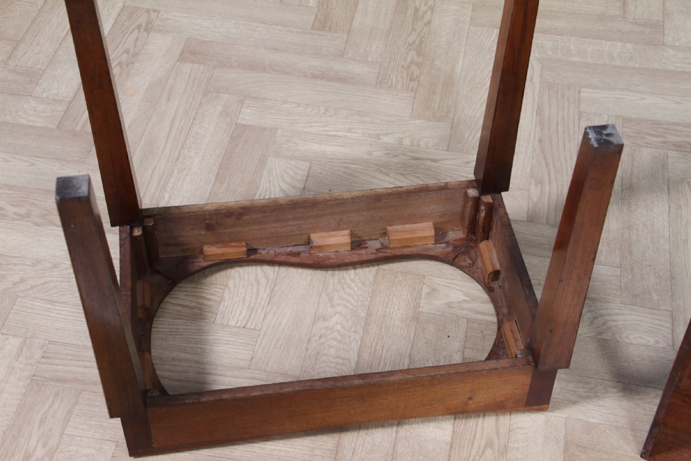 Antique Victorian Mahogany Baby Bath, Side Table 1870
 View VII