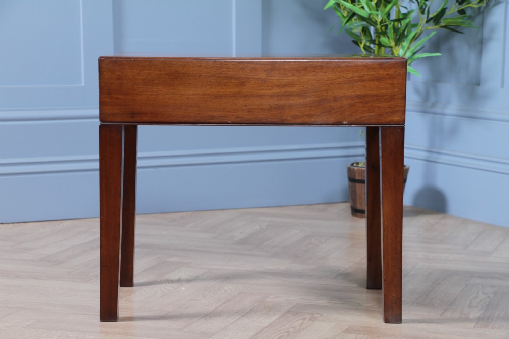 Antique Victorian Mahogany Baby Bath, Side Table 1870
 View X