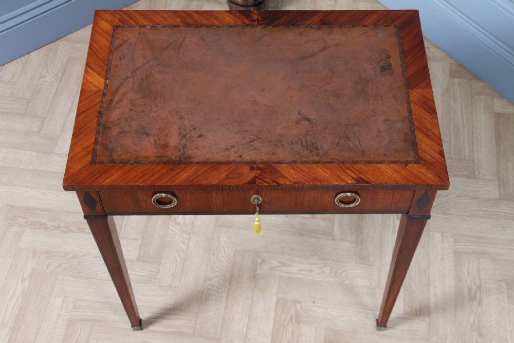 Antique 19th Century French Kingwood & Ebony Writing Table SOUBRIER View XII