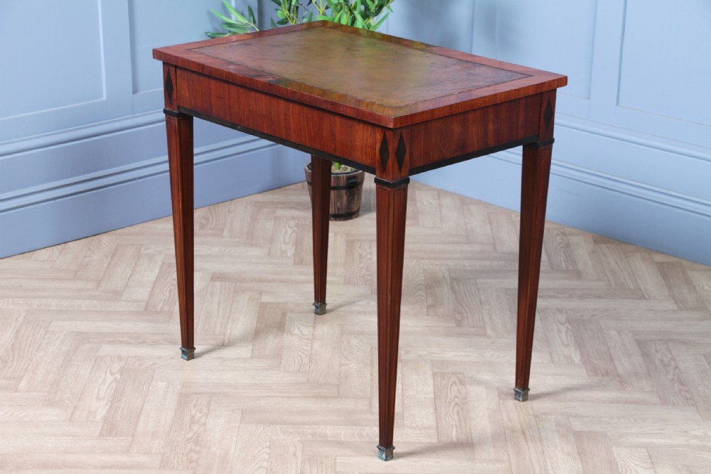 Antique 19th Century French Kingwood & Ebony Writing Table SOUBRIER View XIV