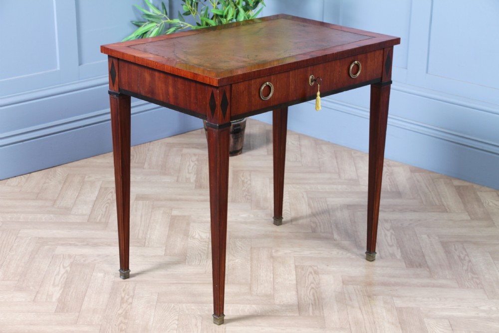 Antique 19th Century French Kingwood & Ebony Writing Table SOUBRIER View XV