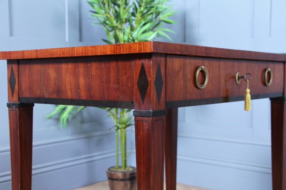 Antique 19th Century French Kingwood & Ebony Writing Table SOUBRIER View XVII