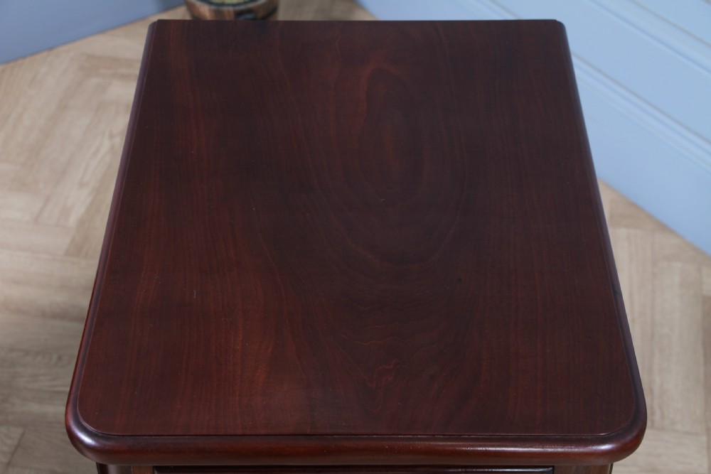 Pair of Antique Victorian Flame Grain Mahogany Bedside Cupboards Restored C1860 View XXI
