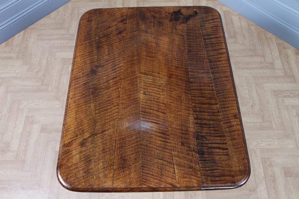 Antique Georgian Country Fiddle back Oak Flip Top Dining Table and 5 Matching Chairs 1798 View XIV