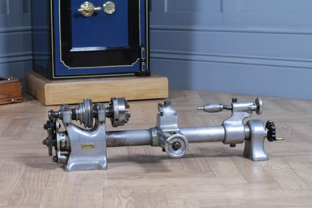 Antique 1920's CAV No2 Model WADE LATHE Screw-cutting Vintage Tool Industrial View IV