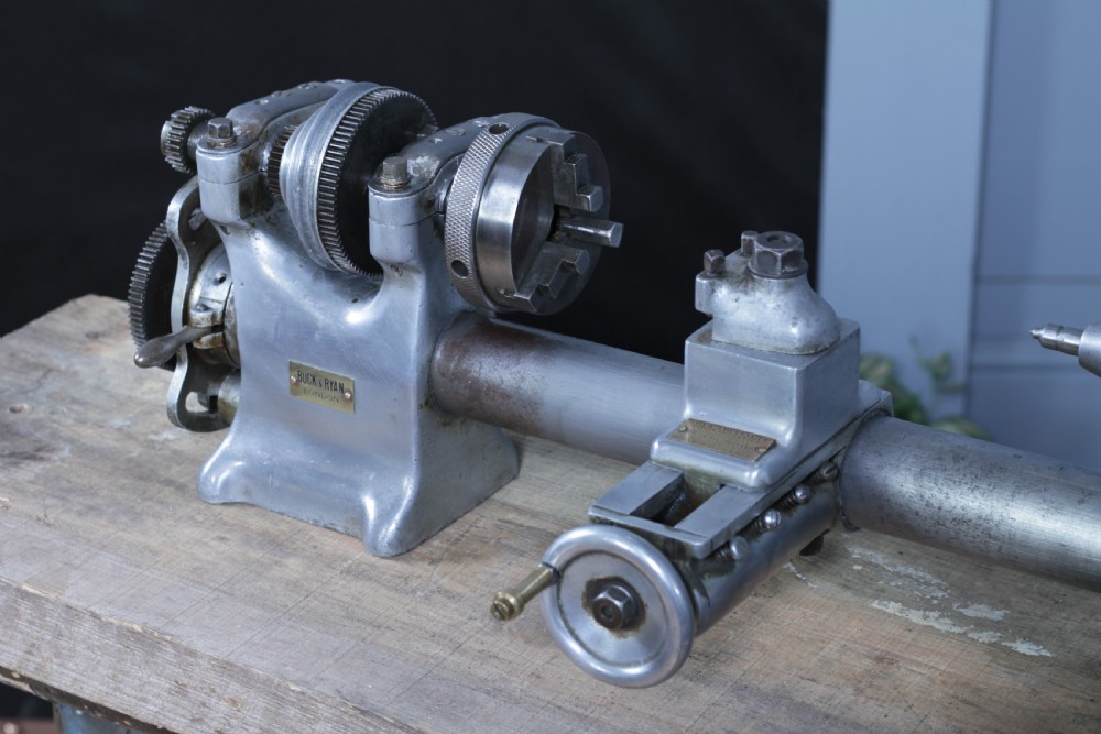 Antique 1920's CAV No2 Model WADE LATHE Screw-cutting Vintage Tool Industrial View XI
