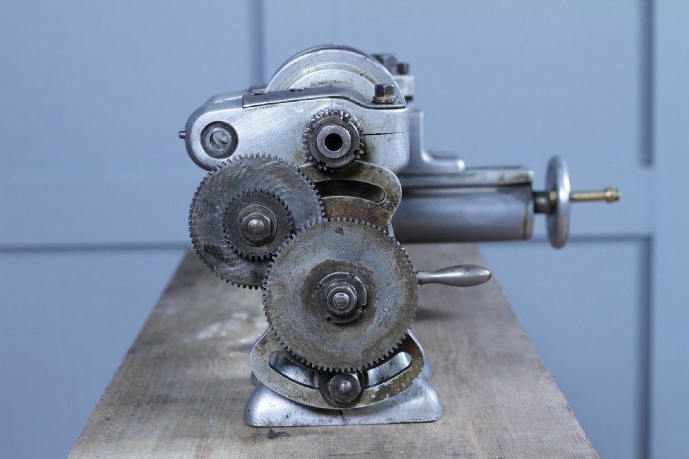 Antique 1920's CAV No2 Model WADE LATHE Screw-cutting Vintage Tool Industrial View XIX