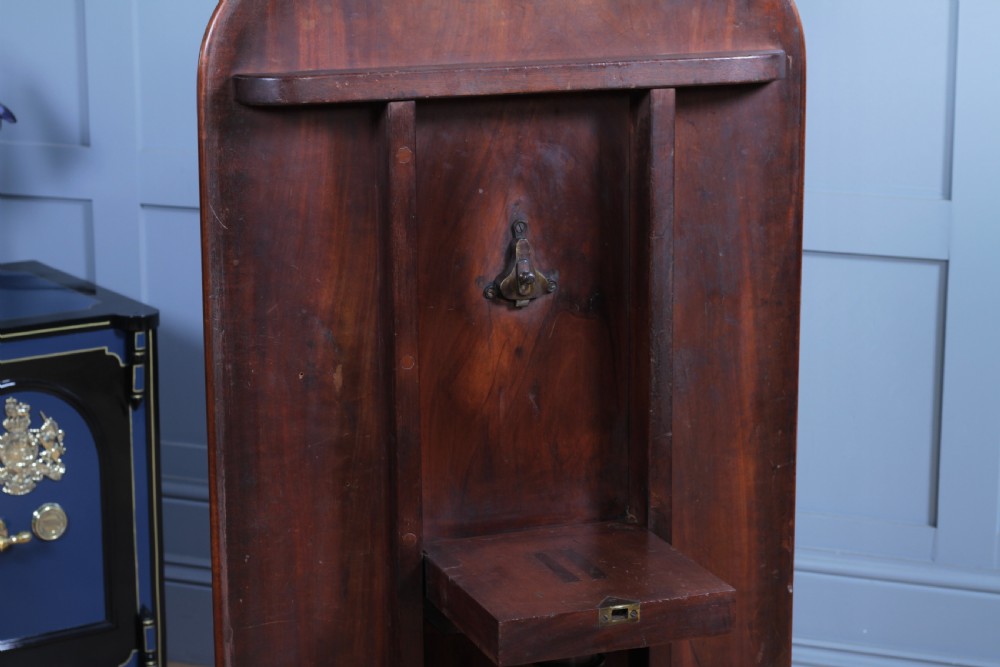 Antique William IV Early Victorian Small Solid Mahogany Tilt Top Breakfast Table  View XIII