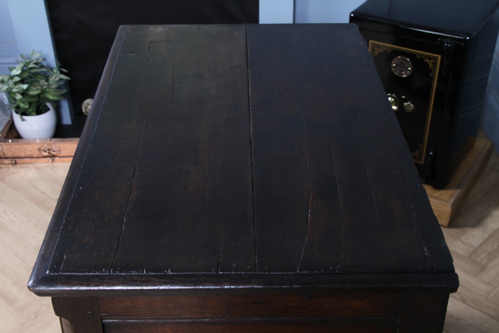 Original 17th Century Antique Jacobean Oak Chest of 6 Drawers Primitive C1680 View XXIII