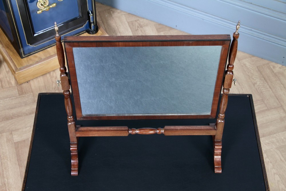 Antique Edwardian Mahogany Dressing Table Toilet Swing Mirror C1900 View III