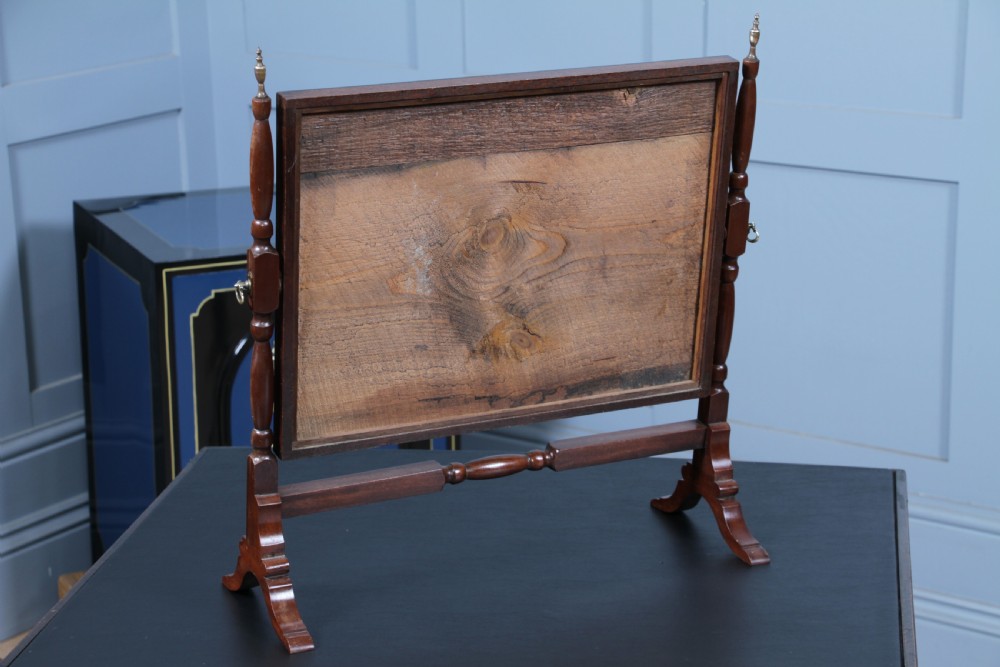 Antique Edwardian Mahogany Dressing Table Toilet Swing Mirror C1900 View VIII