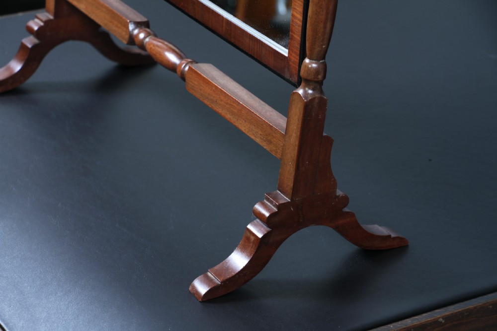Antique Edwardian Mahogany Dressing Table Toilet Swing Mirror C1900 View XII