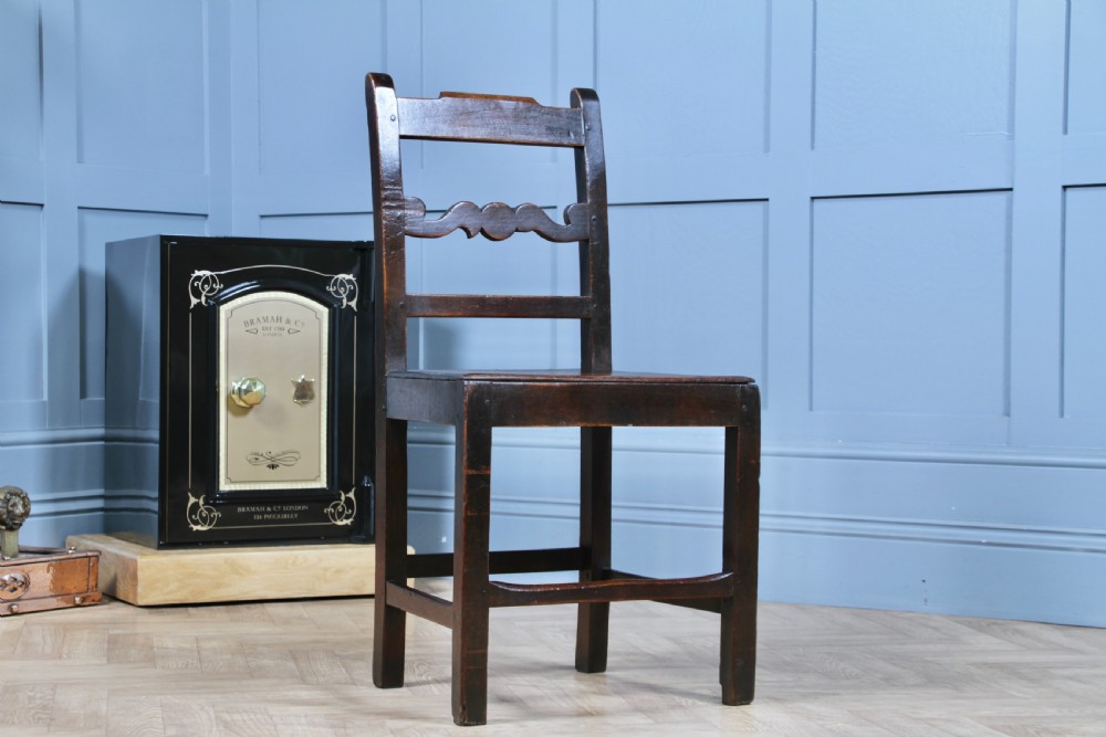 Original Antique 18th Century Georgian Welsh Country Made Provincial Chair View II