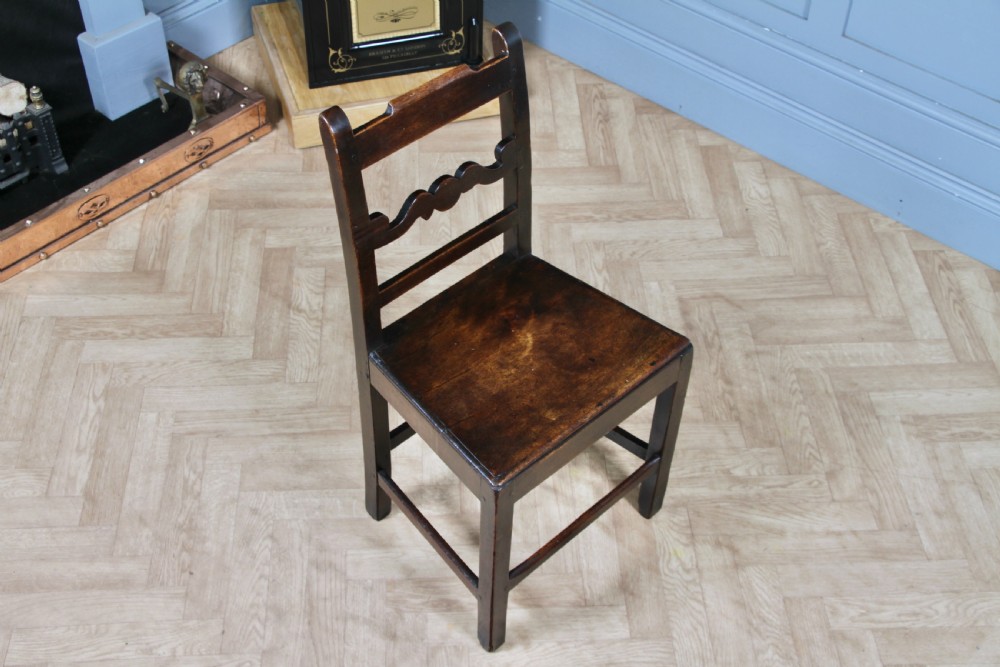 Original Antique 18th Century Georgian Welsh Country Made Provincial Chair View III