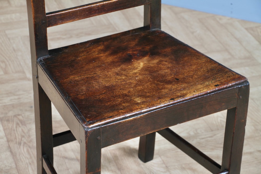 Original Antique 18th Century Georgian Welsh Country Made Provincial Chair View V