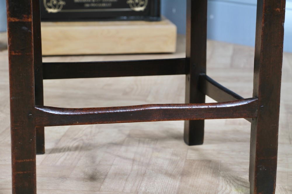 Original Antique 18th Century Georgian Welsh Country Made Provincial Chair View XII