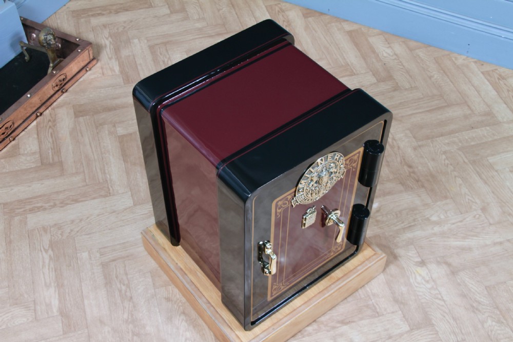 Antique Original Victorian 'MILNERS' Vintage Fully Restored Luxury Secure Safe View XVI