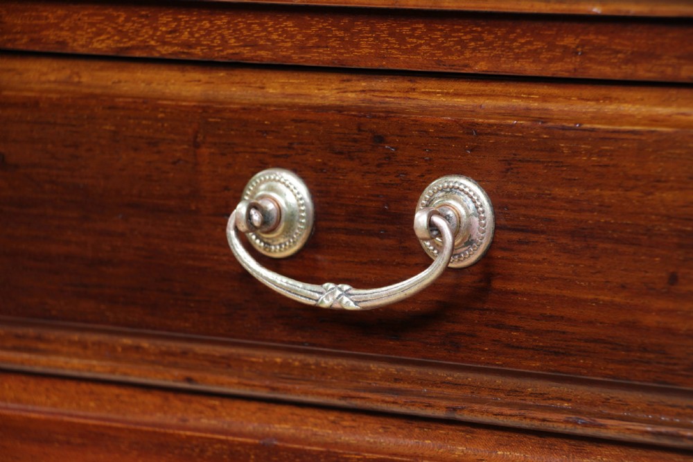 Antique Edwardian Mahogany Music Sheet Cabinet Chest of 6 Drop Front Drawers View VI