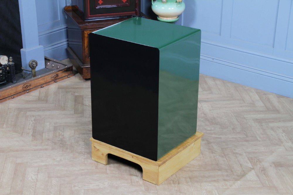 Antique Victorian 'E.HIPKINS & Co' Fully Restored Luxury Fireproof Safe on Stand View XVIII