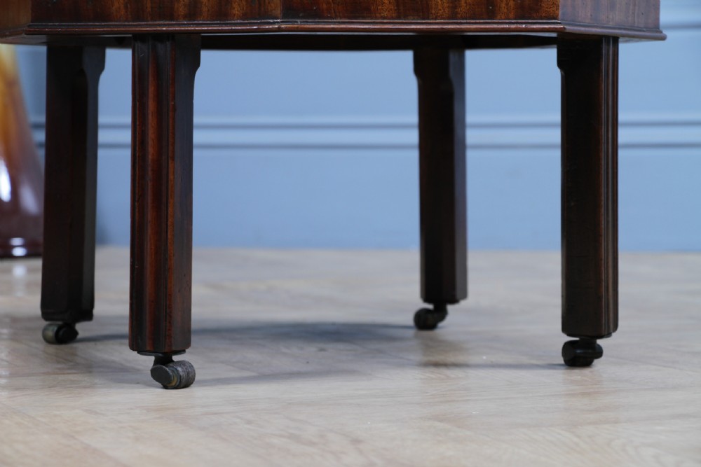 Antique Georgian George III Mahogany Cellarette Wine Cooler Side Table C1790 View XVIII