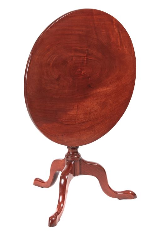 George III Antique Mahogany Tripod Table