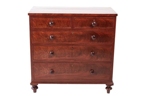 Quality Victorian Mahogany Chest of Drawers