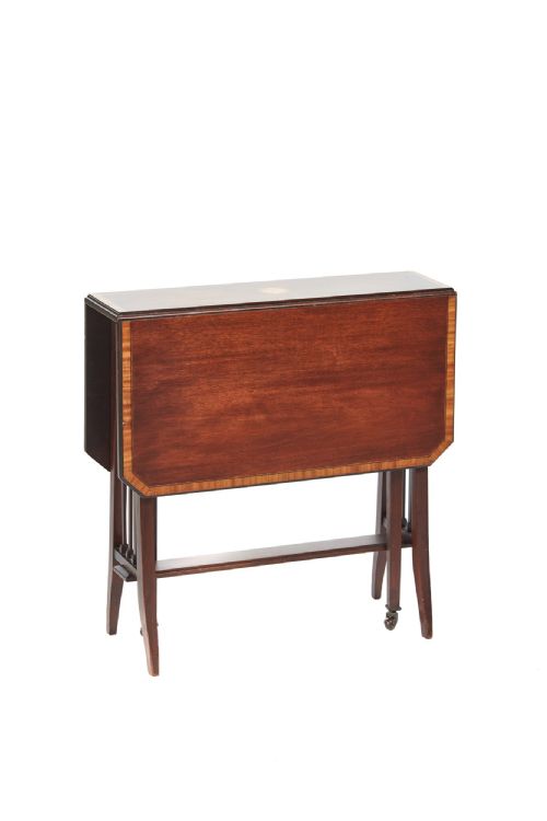 Inlaid Mahogany Baby Sutherland Table C.1900