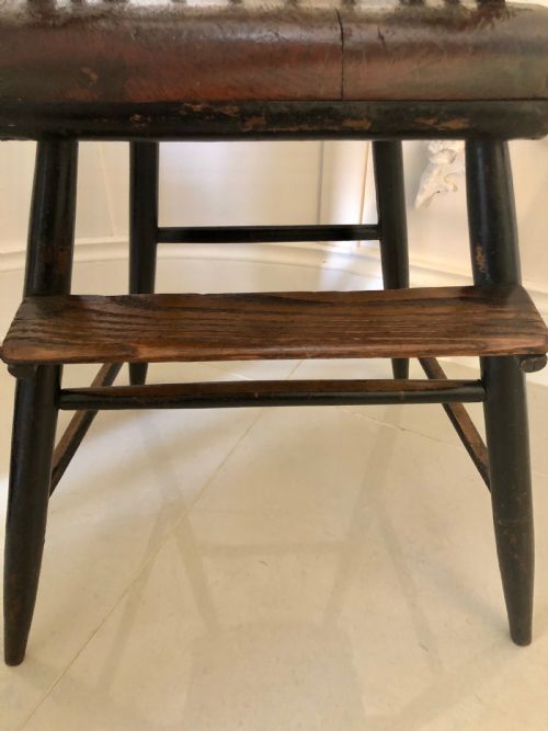 UNUSUAL ANTIQUE BABY'S HIGH CHAIR - ADDITIONAL PHOTO 1
