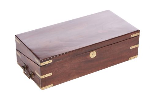 Fine Quality Large Georgian Mahogany Writing Box