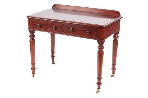 Quality Victorian Mahogany Side / Writing Table