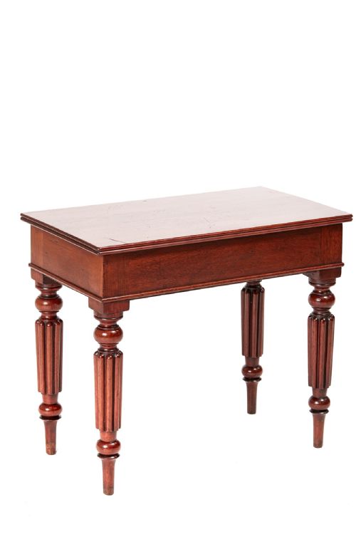Antique William IV Mahogany Piano Stool